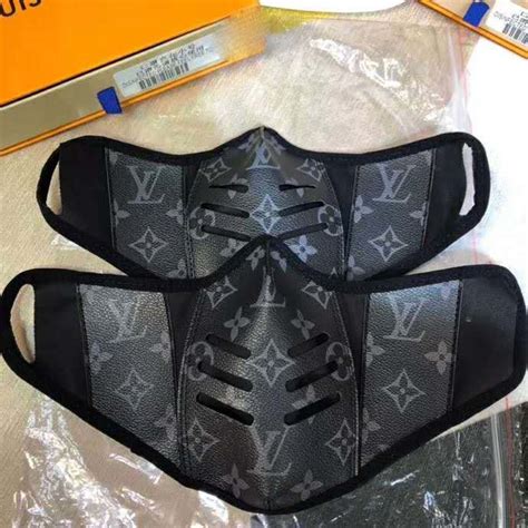 lv canvas mask|louis vuitton face mask.